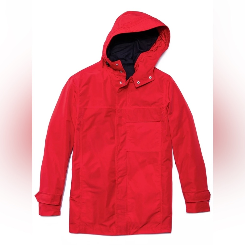 NEW Opening Ceremony Tech Parka Jacket in Bright Red